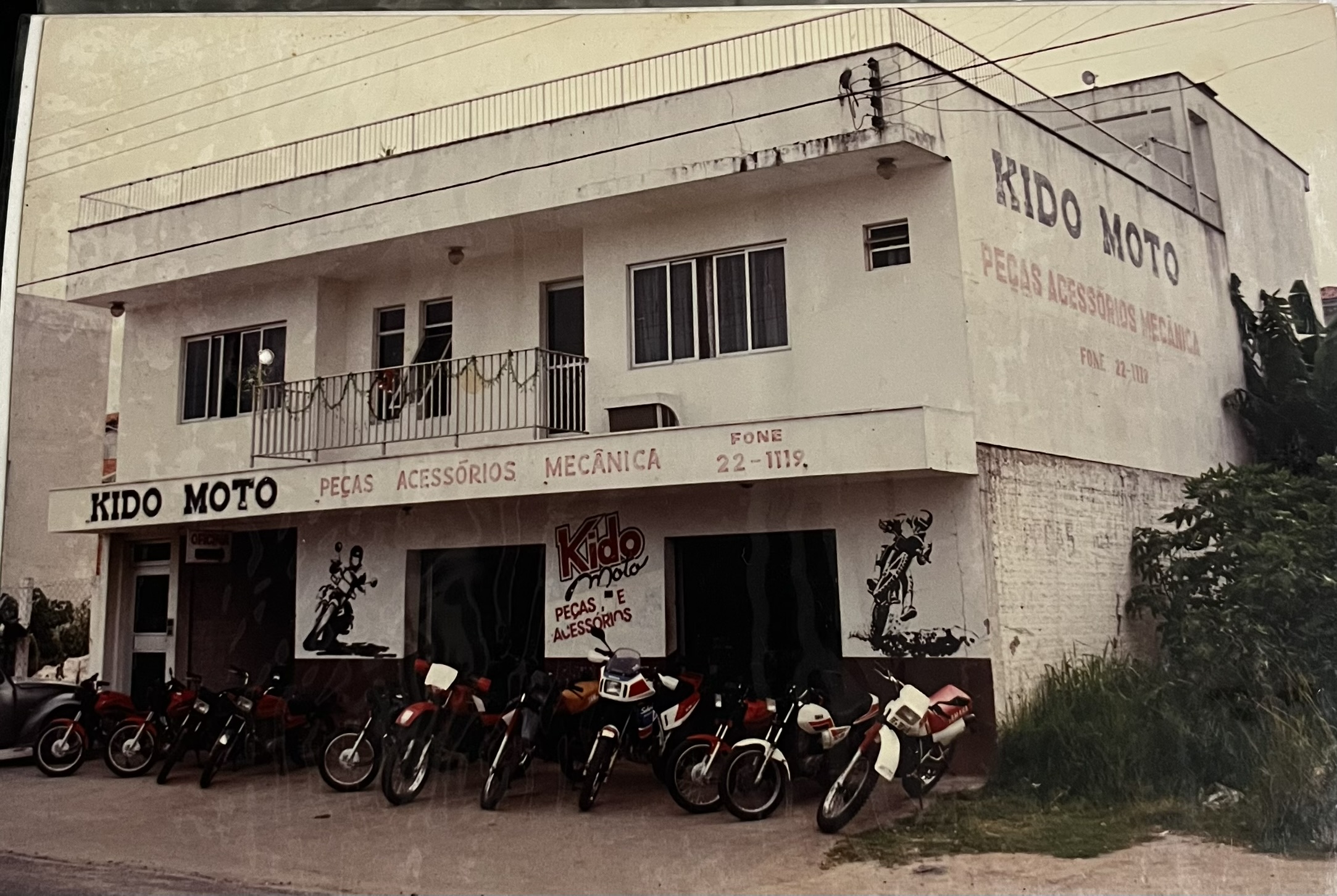 Fachada antiga da Kido Moto